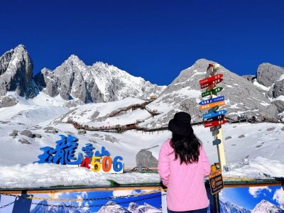 Jade Dragon Snow Mountain, Lijiang,china в апреле — фото погоды (2026-04-19)