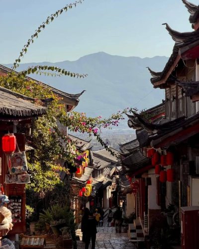 เมืองโบราณลี่เจียง;麗江古城 Yunnan,china в марте — фото погоды (2026-03-23)
