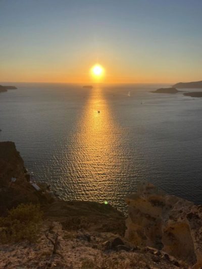 Santorini в марте — фото погоды (2026-03-22)