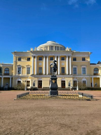 Pavlovsk Palace — фото погоды в марте (2026-03-16)