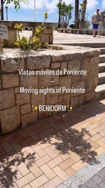 Paseo de Poniente. Benidorm в мае — фото погоды (2026-05-15)