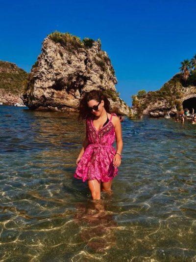 Taormina IsolaBella в феврале — фото погоды (2026-02-03)