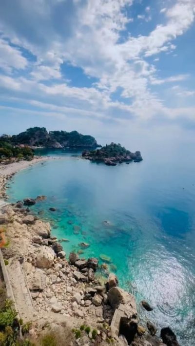 Taormina IsolaBella в июне — фото погоды (2026-06-01)