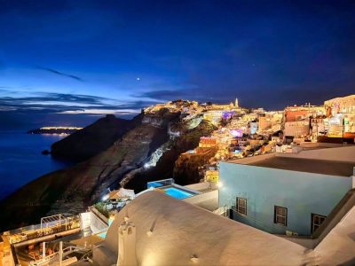 Santorini Caldera, Thìra, Greece в апреле — фото погоды (2026-04-30)