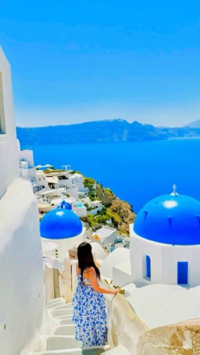Santorini Caldera, Thìra, Greece в июне — фото погоды (2026-06-08)