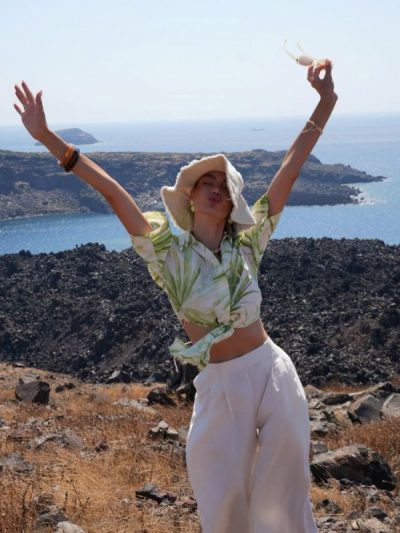 Santorini Caldera, Thìra, Greece в июле — фото погоды (2026-07-15)