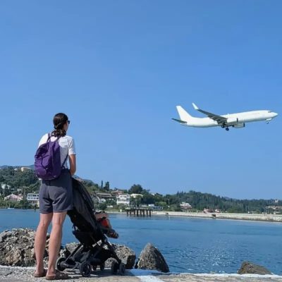 Corfu Plane Spotting в августе — фото погоды (2025-08-08)