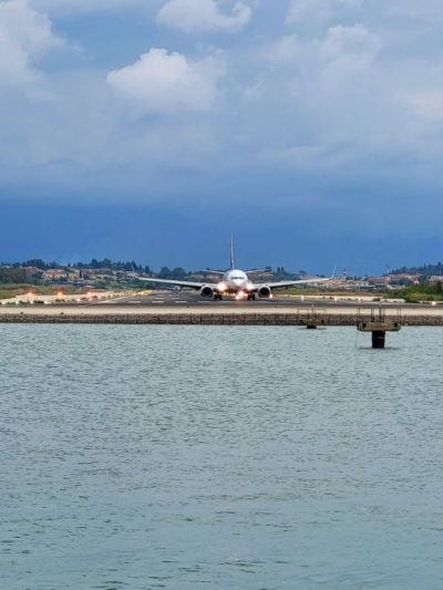 Corfu Plane Spotting в сентябре — фото погоды (2025-09-01)