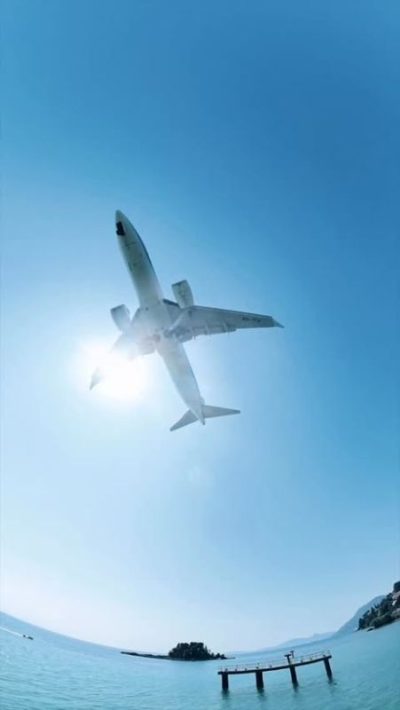Corfu Plane Spotting в январе — фото погоды (2026-01-14)