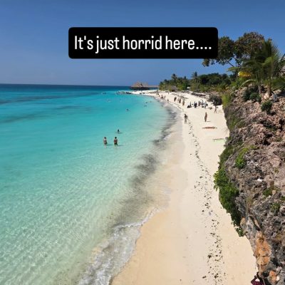 Riu palace zanzibar cliff beach — фото погоды в январе (2026-01-17)