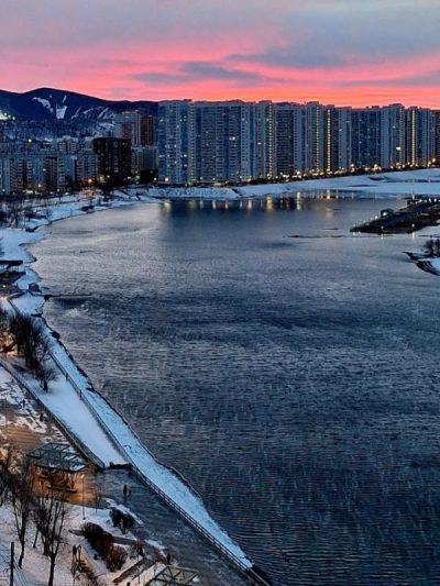 Красноярск в феврале — фото погоды (2026-02-15)