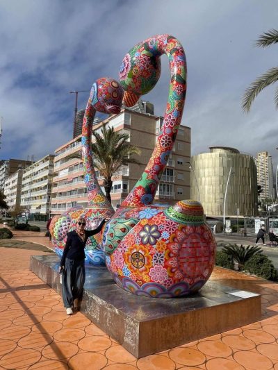 Poniente Beach Benidorm в январе — фото погоды (2026-01-31)