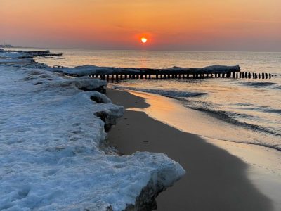 Curonian Spit National Park в феврале — фото погоды (2026-02-28)