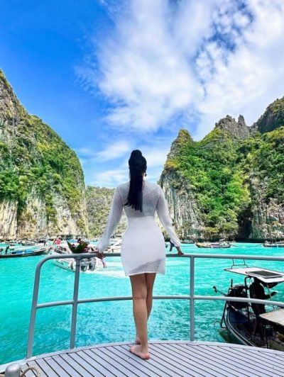 อ่าวปิเละลากูน Pileh Lagoon, Phi-Phi Island в феврале — фото погоды (2026-02-09)