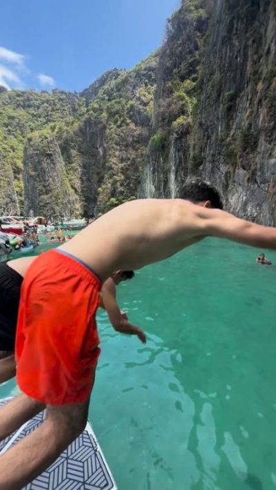 อ่าวปิเละลากูน Pileh Lagoon, Phi-Phi Island в феврале — фото погоды (2026-02-25)