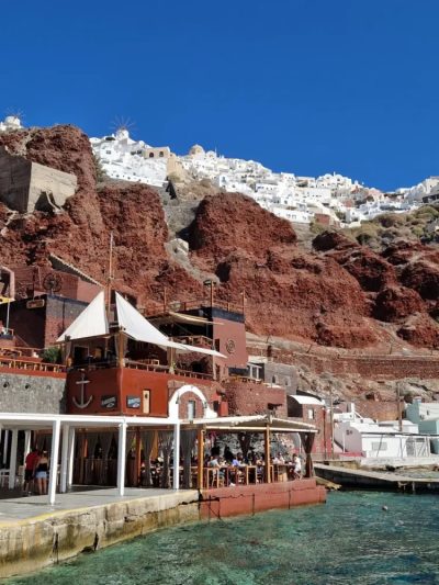 Bay Of Ammoudi, Santorini Greece в октябре — фото погоды (2025-10-29)