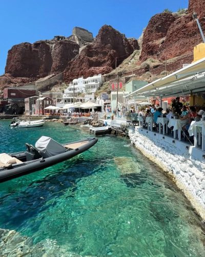Bay Of Ammoudi, Santorini Greece в июне — фото погоды (2026-06-28)