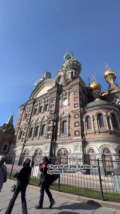 Church of the Savior on Blood в апреле — фото погоды (2026-04-21)
