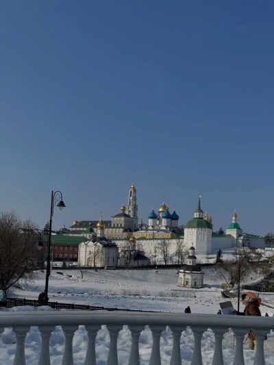 Свято-Троицкая Сергиева Лавра / Троице-Сергиева Лавра / St. Sergius Lavra в марте — фото погоды (2026-03-15)