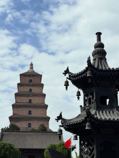 Giant Wild Goose Pagoda в мае — фото погоды (2026-05-26)