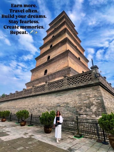 Giant Wild Goose Pagoda в июле — фото погоды (2026-07-03)