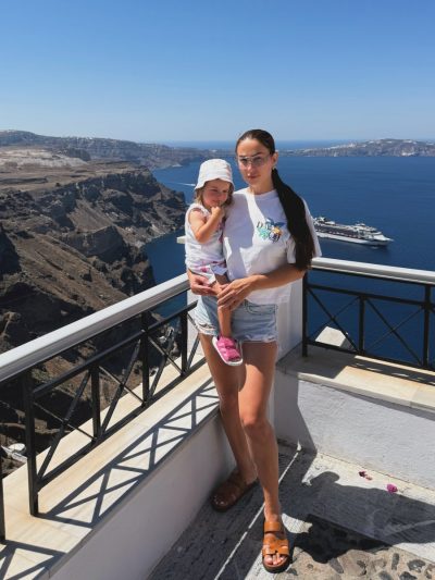 Santorin, Grèce в июле — фото погоды (2026-07-12)