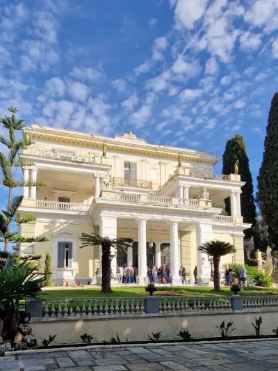 Achillion Palace, Corfu в октябре — фото погоды (2025-10-29)