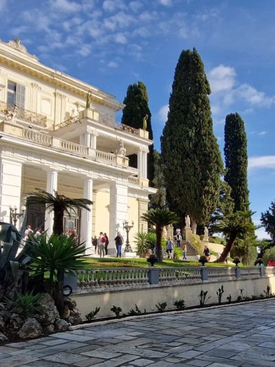 Achillion Palace, Corfu в октябре — фото погоды (2025-10-29)