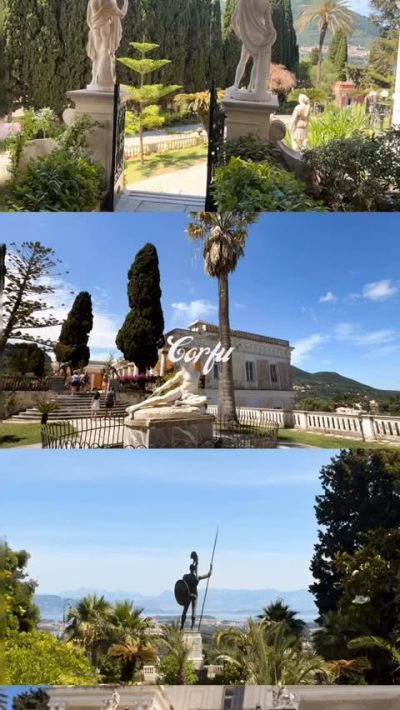 Achillion Palace, Corfu в июне — фото погоды (2026-06-19)