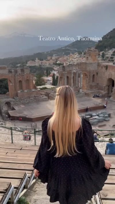 Teatro Antico Taormina в октябре — фото погоды (2025-10-17)