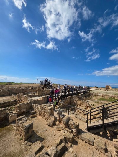 Paphos Archaeological Park в феврале — фото погоды (2026-02-23)