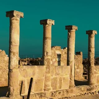 Paphos Archaeological Park в июле — фото погоды (2026-07-07)