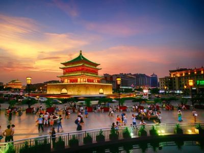 Xi'an City Walls в июле — фото погоды (2026-07-04)