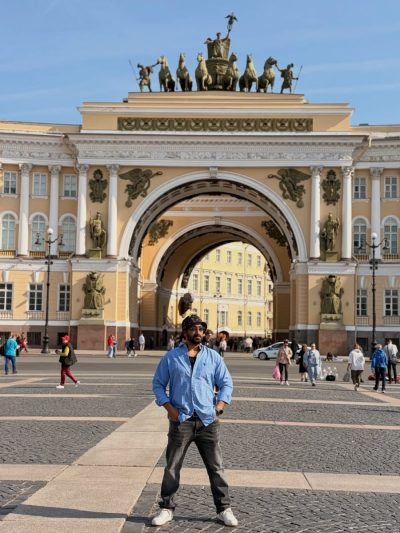 Palace Square — фото погоды в мае (2026-05-23)