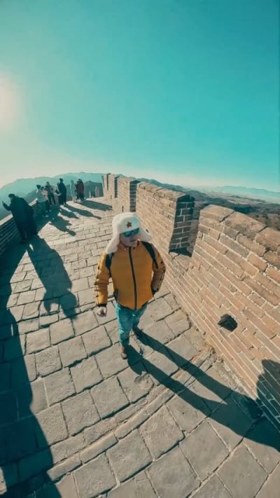Great Wall of China at Badaling в январе — фото погоды (2026-01-01)