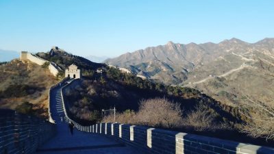 Great Wall of China at Badaling в январе — фото погоды (2026-01-15)