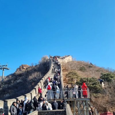 Great Wall of China at Badaling в январе — фото погоды (2026-01-18)