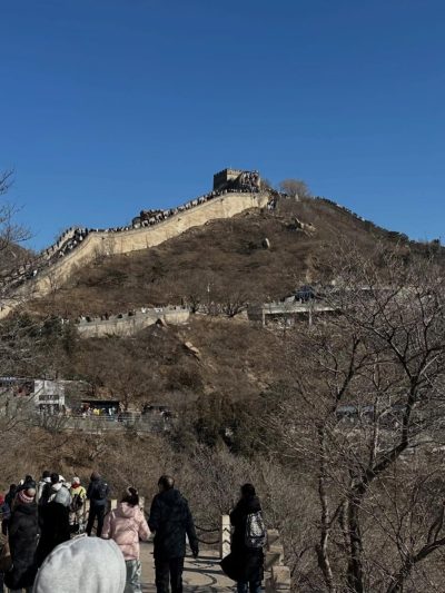 Great Wall of China at Badaling в январе — фото погоды (2026-01-24)