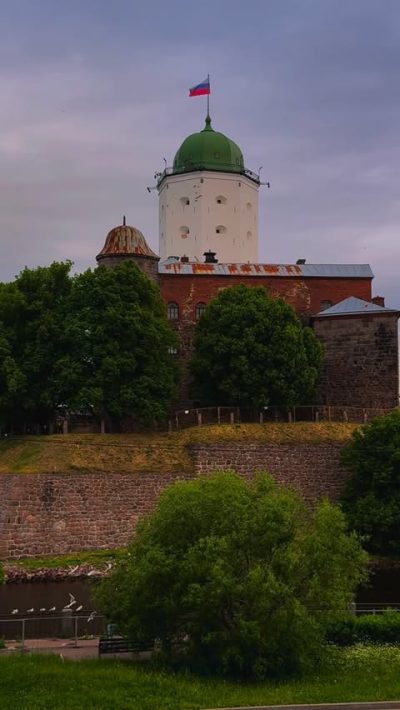 Vyborg Castle в июне — фото погоды (2026-06-17)