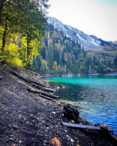 Lake Smaller Ritsa в октябре — фото погоды (2024-10-29)