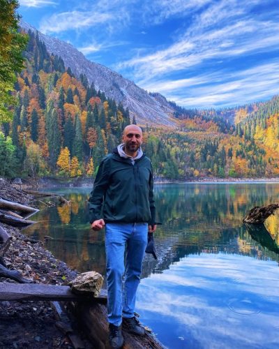 Lake Smaller Ritsa в ноябре — фото погоды (2024-11-03)