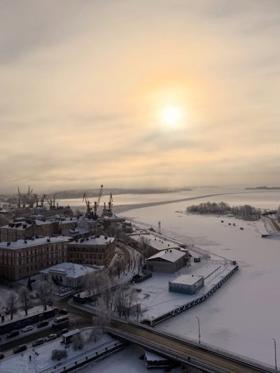 Выборг в январе — фото погоды (2026-01-29)