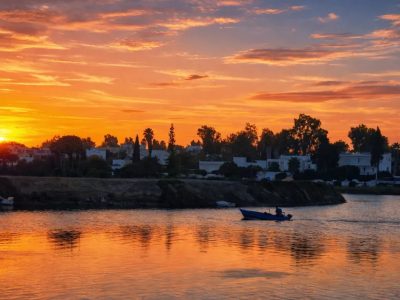 Ports puniques de Carthage в феврале — фото погоды (2026-02-01)