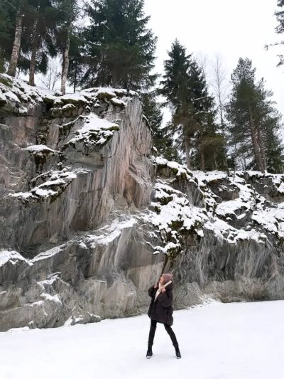 Рускеала, Горный Парк / Ruskeala, Mining Park в январе — фото погоды (2026-01-19)