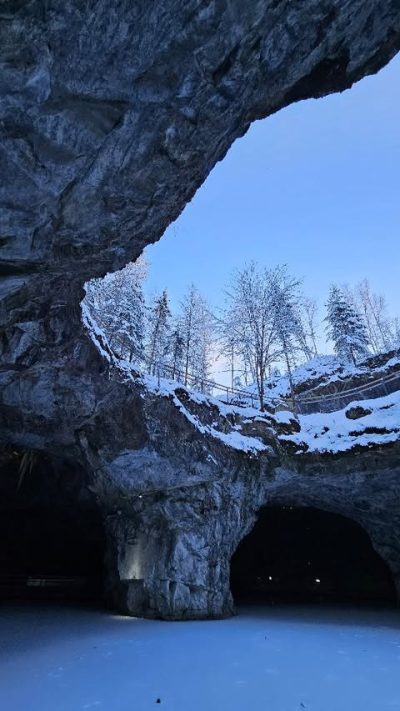 Рускеала, Горный Парк / Ruskeala, Mining Park в январе — фото погоды (2026-01-25)