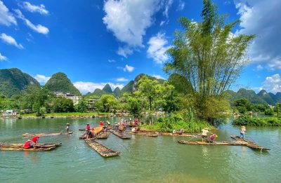 Yulong River, Yangshuo в августе — фото погоды (2025-08-25)