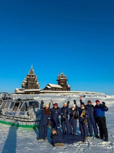 Остров Кижи в феврале — фото погоды (2026-02-02)