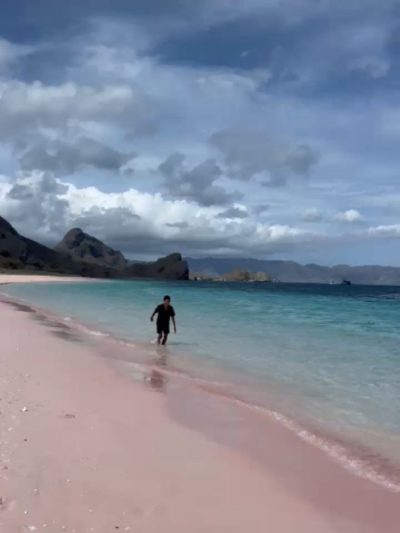 Pink beach komodo island - pulau komodo в ноябре — фото погоды (2025-11-15)