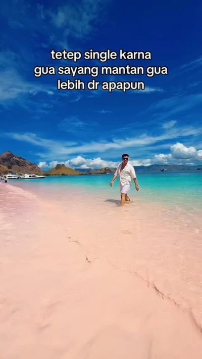 Pink beach komodo island - pulau komodo в мае — фото погоды (2026-05-16)