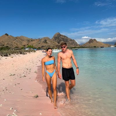 Pink beach komodo island - pulau komodo в июне — фото погоды (2026-06-08)